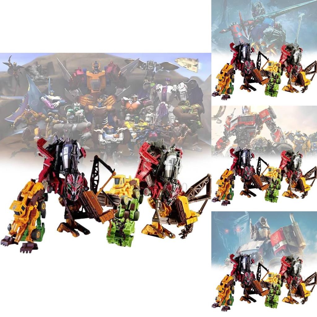 Legendary M-class Transforming Toy Original Colorful Mighty M God 7 In 1 Set Pvc Material