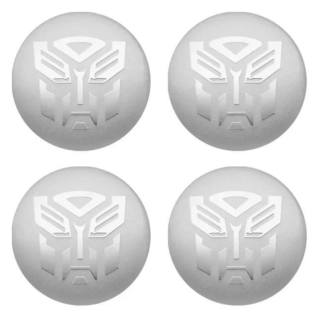 Vdkz3 56MM Transformers Emblem Car Wheel Hub Center Caps Rim Cover Badge Stickers Auto Accessories For Ford Focus Fiesta Ranger Mondeo