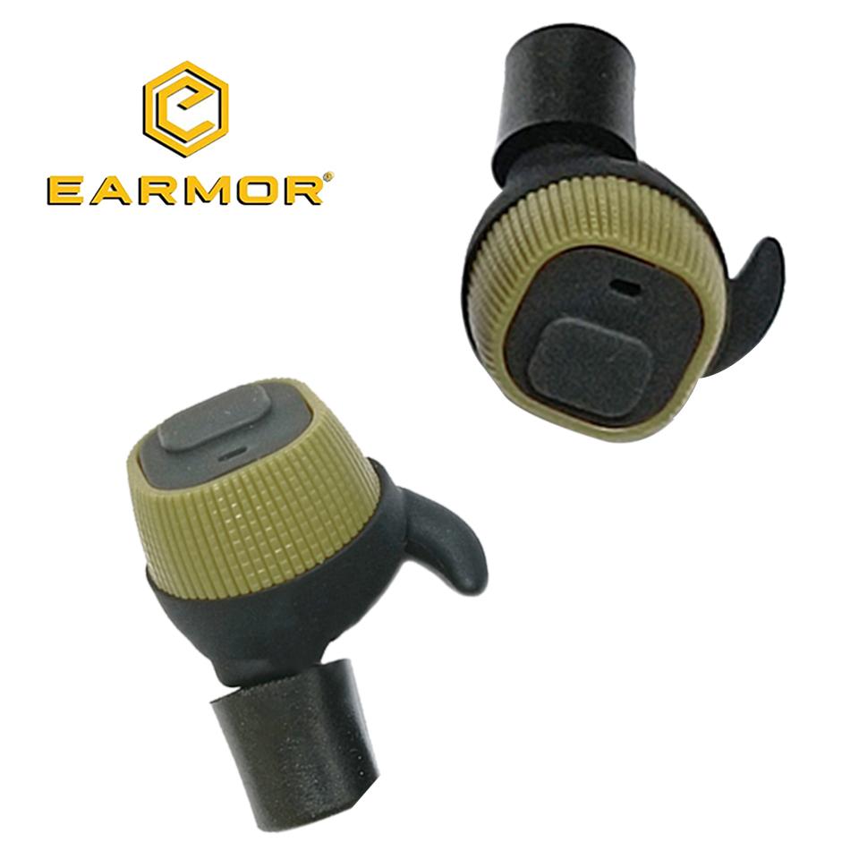 EARMOR Electronic Earplugs M11 Tactical Earplugs Active Shooter Earmuffs Electronic Hearing Protectors Tactical Accessories