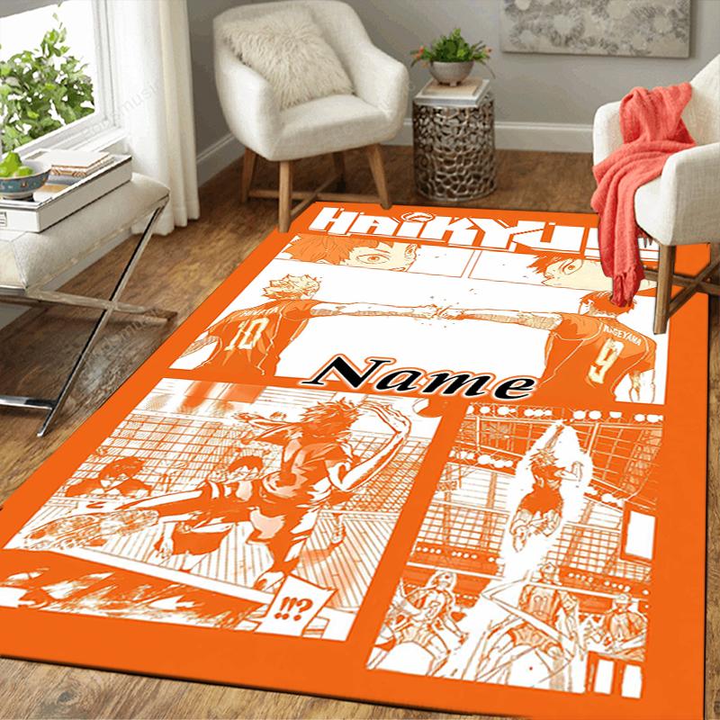 Custom 1Pc Volleyball Spirit Teamwork Triumphs Rug Office Carpet Indoor Outdoor Entrance Doormat Nonslip Soft And Comfortable Living Room D291580