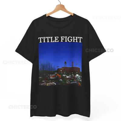 T-Shirt Title Fight | Maglietta Musicale Banda Album Shed | Maglietta Unisex