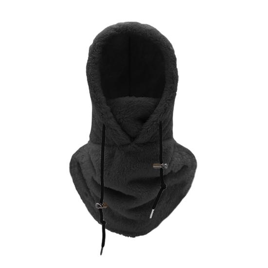 Adjustable Windproof Face Mask Balaclava Fleece Ski Mask, Winter Arctic Velvet Thermal Motorcycle Riding Neck Warmer Cover, Comfortable for