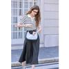 Betu Women's Striped Short Sleeve Polo T-Shirt