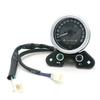 12V 9.5cm Black Motorcycle Odometer Speedometer Gear Digital Display For Honda