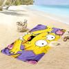 Lisa Print Beach Towel, Large Soft Quick Dry Towel for Beach Camping Swimming