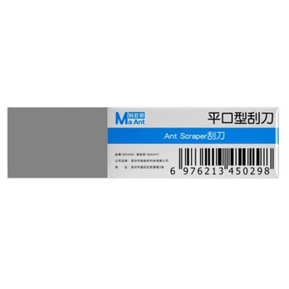 

MAANT Нержавіюча сталь Скребок для припою Інструмент для демонтажу Плоский наконечник Висока міцність Для ремонту електроніки As Shown A