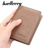 Wallet Men's Short Style European American Retro Multi Slot 30% Off Business Ticket Holder