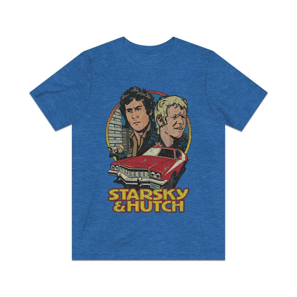 

Starsky & Hutch Death Ride 1975 Vintage Men s T shirt 4XL