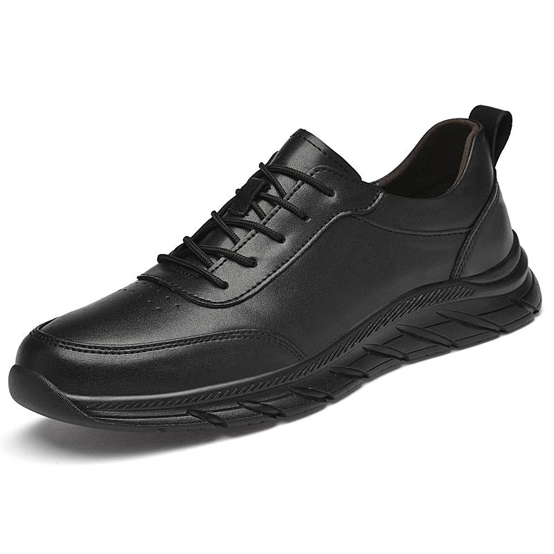 

Мода Официальный сайт Горячие продажи Мужская обувь из натуральной кожи Удобная обувь для хайкинга Высококачественная подошва Мужская повседневная обувь 45 чёрный