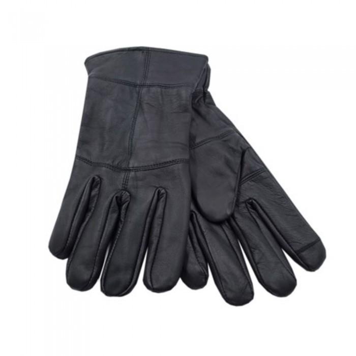 HeatGuard Mens Thinsulate Touchscreen Leather Gloves