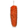 Trendy Foxes Tail Key Holder Accessory Sturdy Plush Synthetic Leather Bag Ornament Portable for Stylish Ladies Women