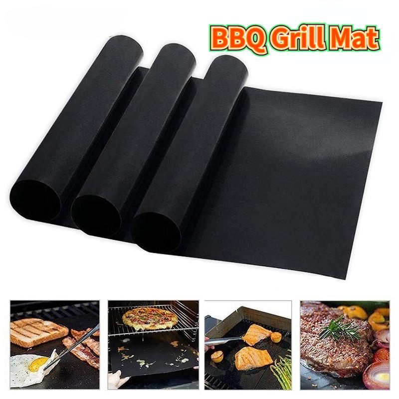 

3/5pcs Grill Mat 44X33cm Non Stick BBQ Grill Liners Oven Grill Foil Barbecue Plate Liner Reusable Mat Tools Accessories