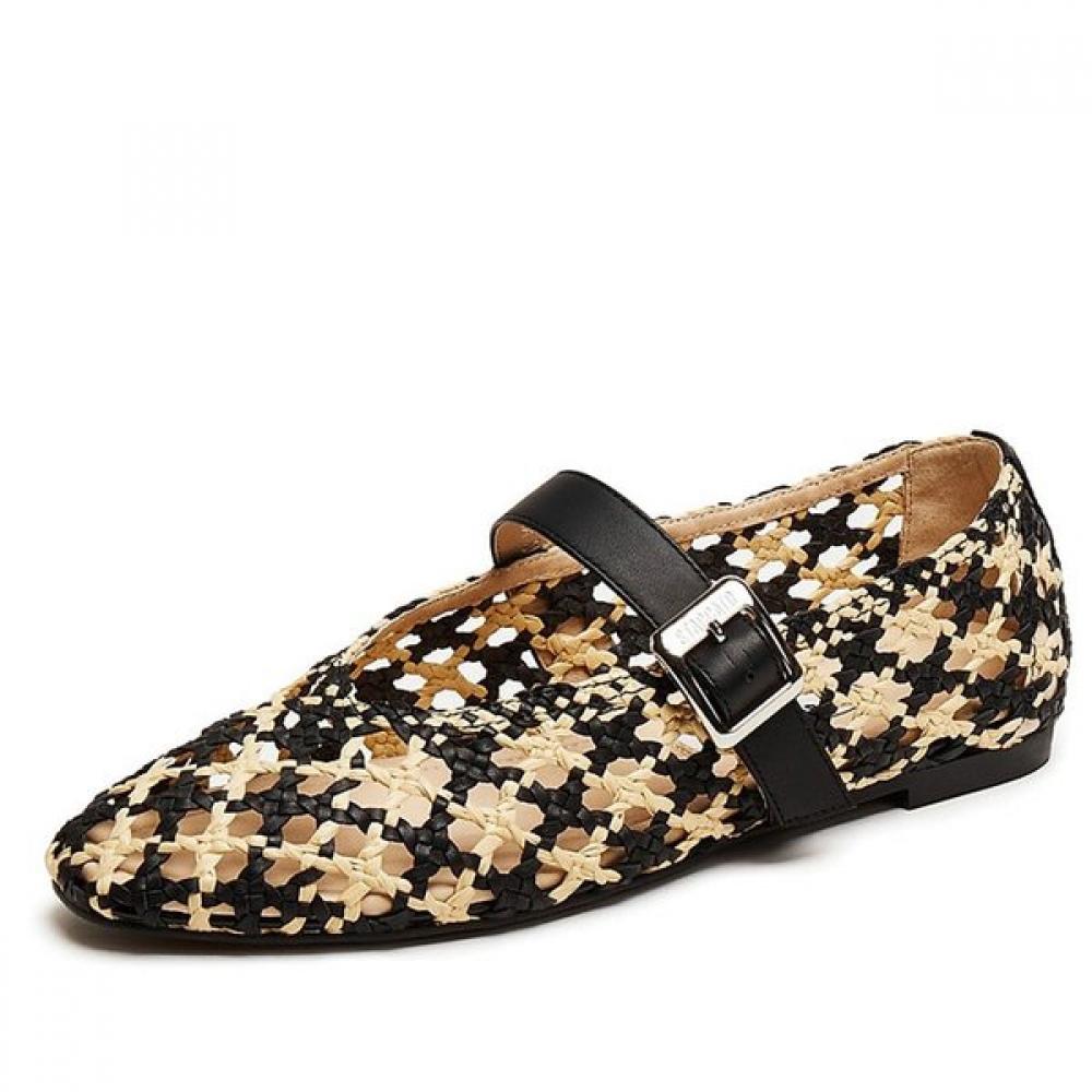 

Staccato Women S Mary Jane Flat Ec209blk Weav01 25S WEAV01_25S_EC209BLK/225