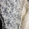 Pattern Lace Tulle Off-White Embroidered Floral Fabric Designer Creative DIY Semi-Transparent Wedding Dress Skirt Designer