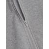 Men's Casual Trendy Letter Zip Hoodie with Letter Print, Hooded Sweatshirt Men's Top