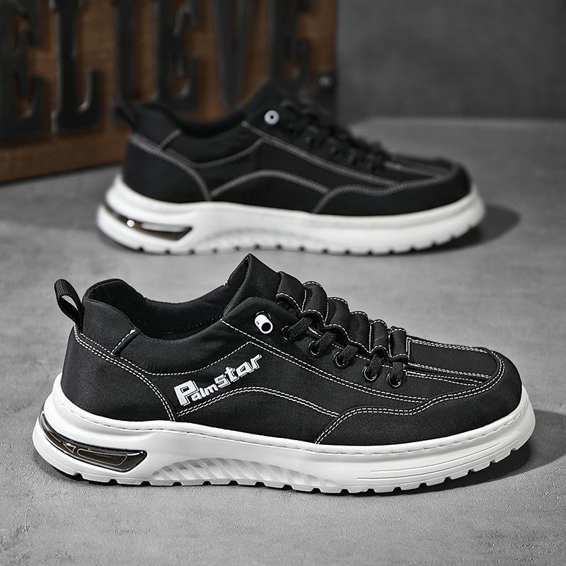 Trend Casual Sports Soft-Soled Breathable Board Shoes One-Pedal Driving Strap-Free Tide Shoes