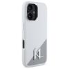 Karl Lagerfeld Klhmp16Sscmkmpch Iphone   16 6,1 Biały/White Hardcase Silicone Initial Metal Logo Magsafe