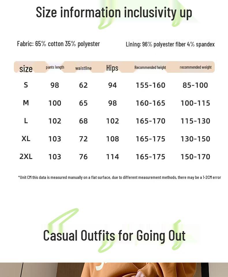 Women's Fleece-Lined High-Waist Wide-Leg Winter Pants