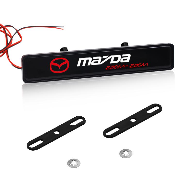 Nálepka na přední masku auta Odznak Znak na mřížku hlavy LED světelný znak Pro 3 bk 6 gg 2 CX3 CX5 CX7 CX9 CX30 Demio Bt50 323 RX8 2 Mazda 3 Mazda 6 CX-5 CX5
