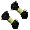 2 Pieces Satin Nylon Cord String Knot Braiding Knitting Rope Thread