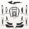 For BYD Destroyer 05 Anti-scratch Suede Door Anti-kick Pad Interior Decoration Central Control Gear Sticker Protective Film