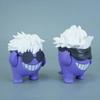 8cm Anime Gengar Cos Gojo Satoru Angel and Demon Action Figures PVC Desktop Decoration Toys Ornament Model Collection Doll Gifts