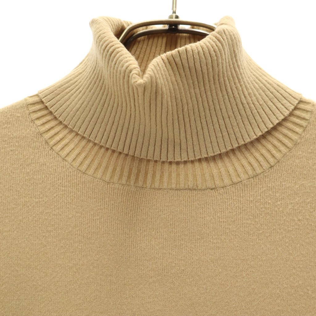 PLST Long sleeve turtleneck knit Setup M Beige Women Used