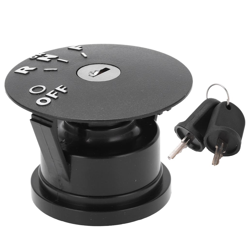 Club Car Ignition Key Switch with 2 Keys 605637 Plastic Replacement for EZGO RXV 2008‑Up
