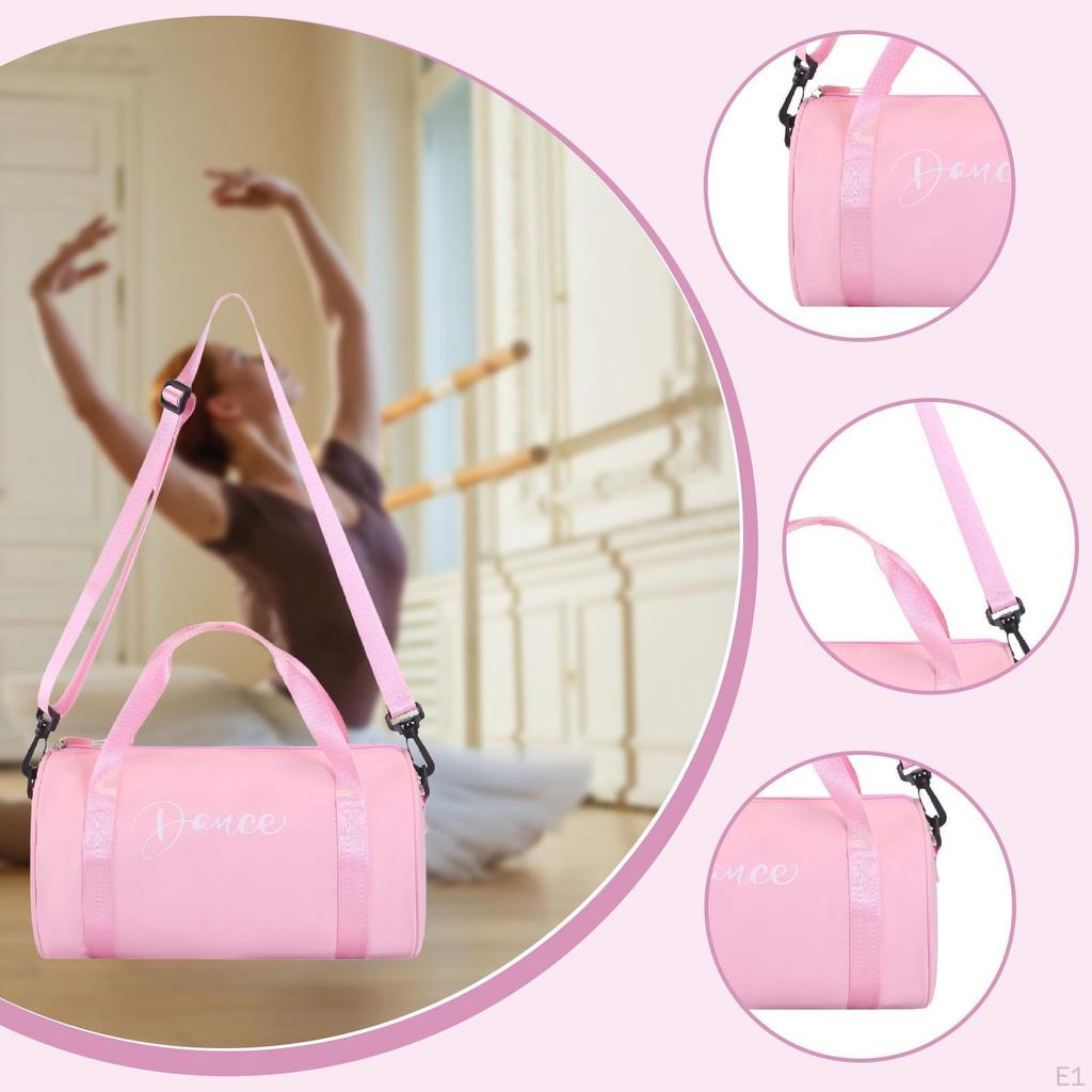 Taneční taška pro dívky s popruhem Duffle Gym Weekender Gymnastika