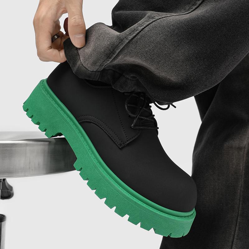 Martin boots men's casual small leather shoes 2025 autumn low-top fashion new British style tooling shoes men's shoes