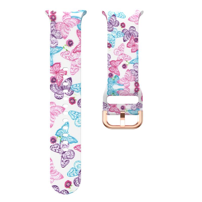 Printing Silicone Strap For Samsung Watch 8 Band Galaxy Watch 8 Classic Watchband Replacement No Gap Galaxy Watch 8 Correa