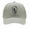 Rock Climbing Carabiner Rappelling Silhouette Minimalist Graphic Sandwich Baseball Cap Sun Cap Outdoor Workouts Hat