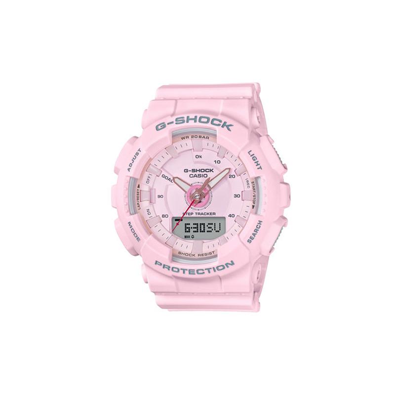 

Casio CASIOG-SHOCK Series Fashionable Casual Pedometer Waterproof and Shockproof Sports Quartz Movement Resin Strap Japanese and Korean GMA-S130-4APR розовый