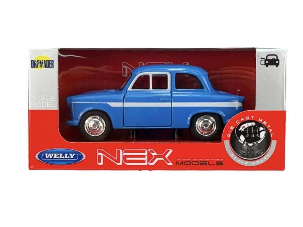 WELLY TRABANT P50 / P60 BLUE 1:34 43863