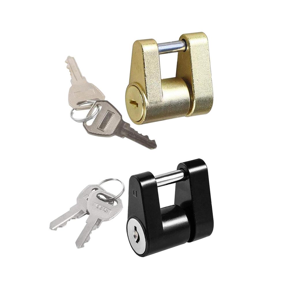 Trailer Hitch Coupler Lock Rust Resistance Hardware Hitch Accessories Coupler