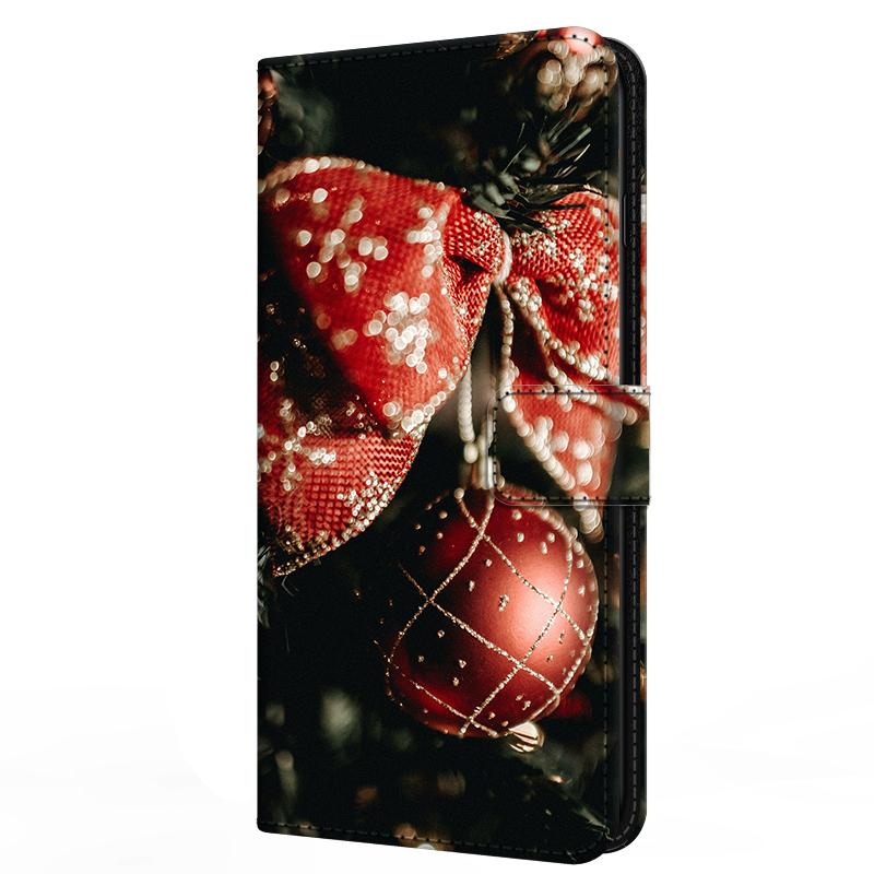 Leather Case For Honor 300 Honor300 Ultra Card Stand Book Cover For Magnetic Wallet Phone Bumper Merry Christmas Shell Flip Para
