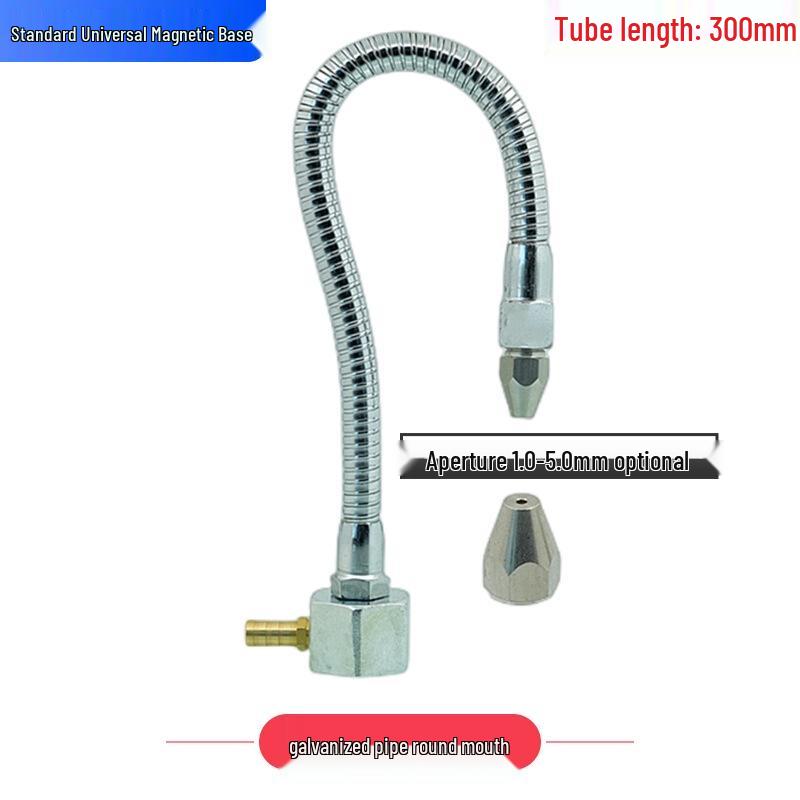 Adjustable Magnetic Base Air Nozzle with Universal Gooseneck Tube