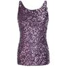 European And American Women's Shiny Sequin-Embellished Shimmering Vest