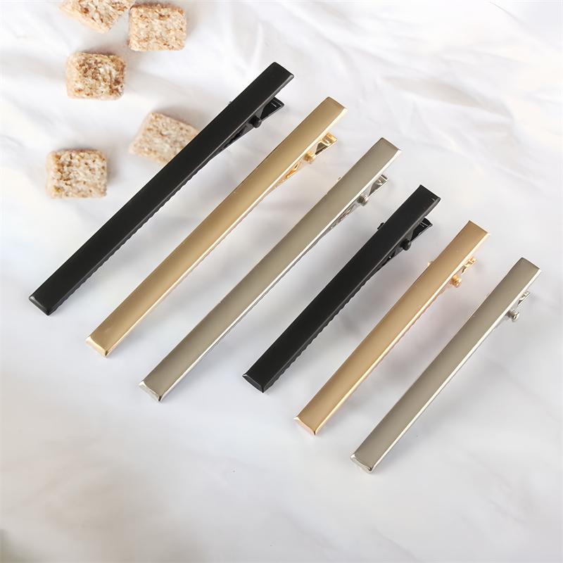 10pcs 20/32/40/55/65/80mm Métal Pince Alligator Simple Dentée Accessoires de Monture pour Fabrication de Bijoux DIY Pinces à Cheveux pour Femmes