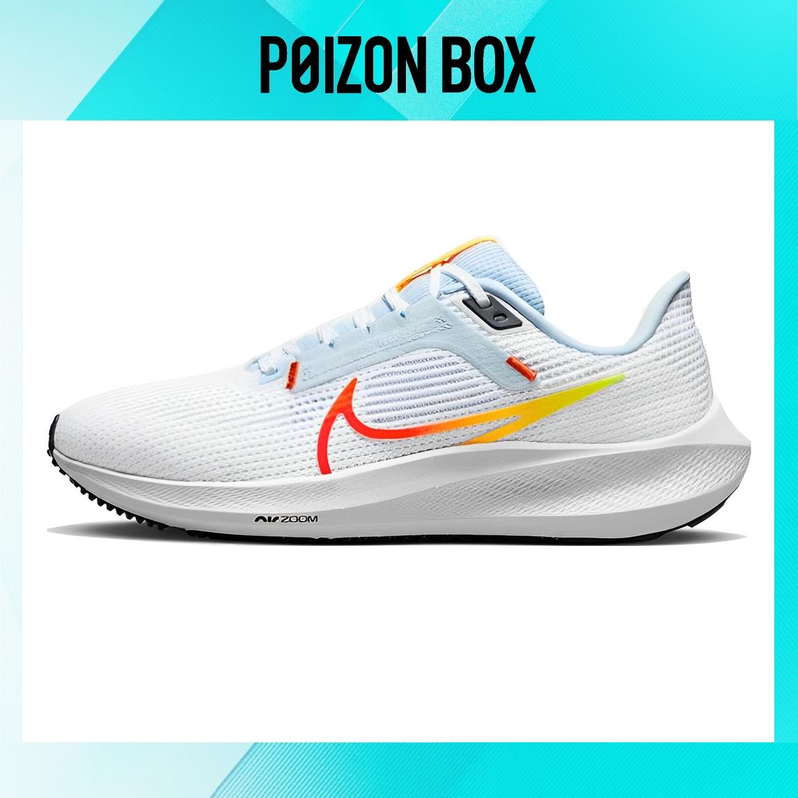 

кроссовки Nike Pegasus 40 Laser Orange Picante Red Blue Tint (Women s) DV3854-102