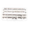 100pcs 5x20mm fast blow glass tube fuse set assorted kit
