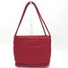B8725 Logo Tote Bag, Shoulder Bag, Triangle Plate Hand Bag Nylon Red