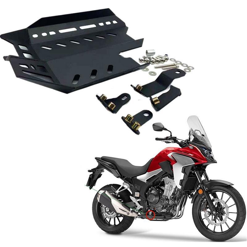 

NEW-For Honda CB500X CB 500X CB400X 2019 2020 2021 Motorcycle Engine Protection Cover Chassis Under Guard Skid Plate чёрный