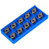 10pcs CNC Carbide Tips Inserts Blade Cutter Lathe Turning Tool With Box