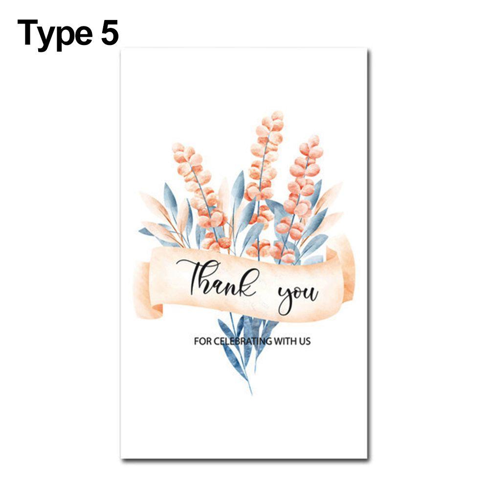 For Small Business Thank You For Your Order Appreciate Cards Handmade With Love Flower Pattern