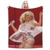 Super Soft Sabrina Carpenter Throw Blanket Premium Fleece Flannel Lightweight Bed Blanket Cozy Warm Blankets All Season Use