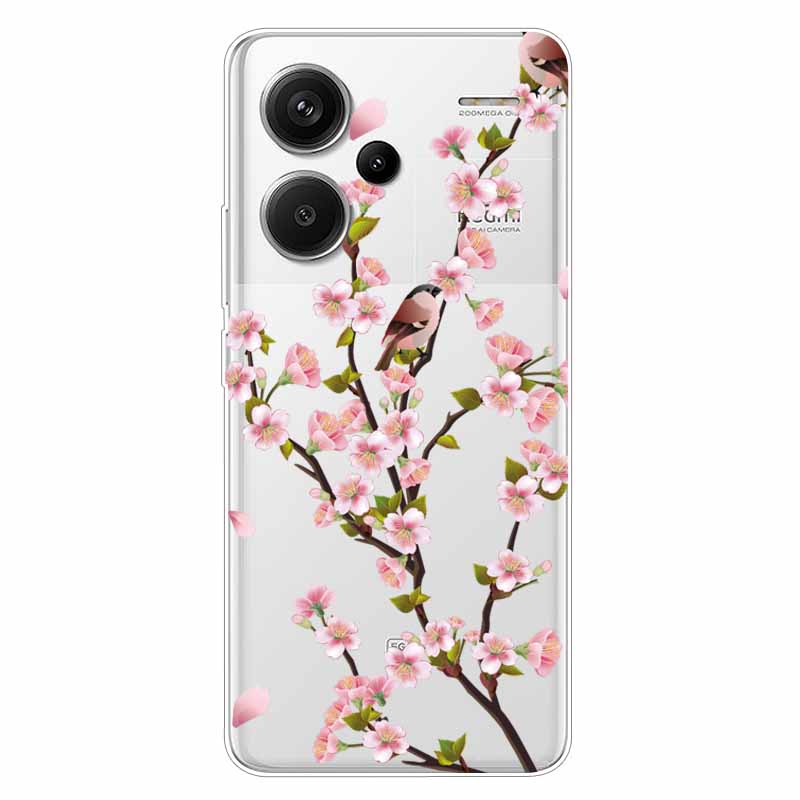 For Redmi Note 13 Pro Plus 5G Case Clear TPU Soft Back Cover for Xiaomi Redmi Note 13 Pro+ 5G Transparent Silicone Cases Funda