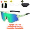 Myopia Photochromic Riding Diving Goggles Boxed HD Polarized Children Cycling Sunglasses Big Frame UV Protection Bicycle Glasses 7