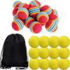 Gavit Golf Practice Approach Ball Set (2 Types): 32 Sponge Balls (42mm) - Polyurethane Balls - Indoor Use