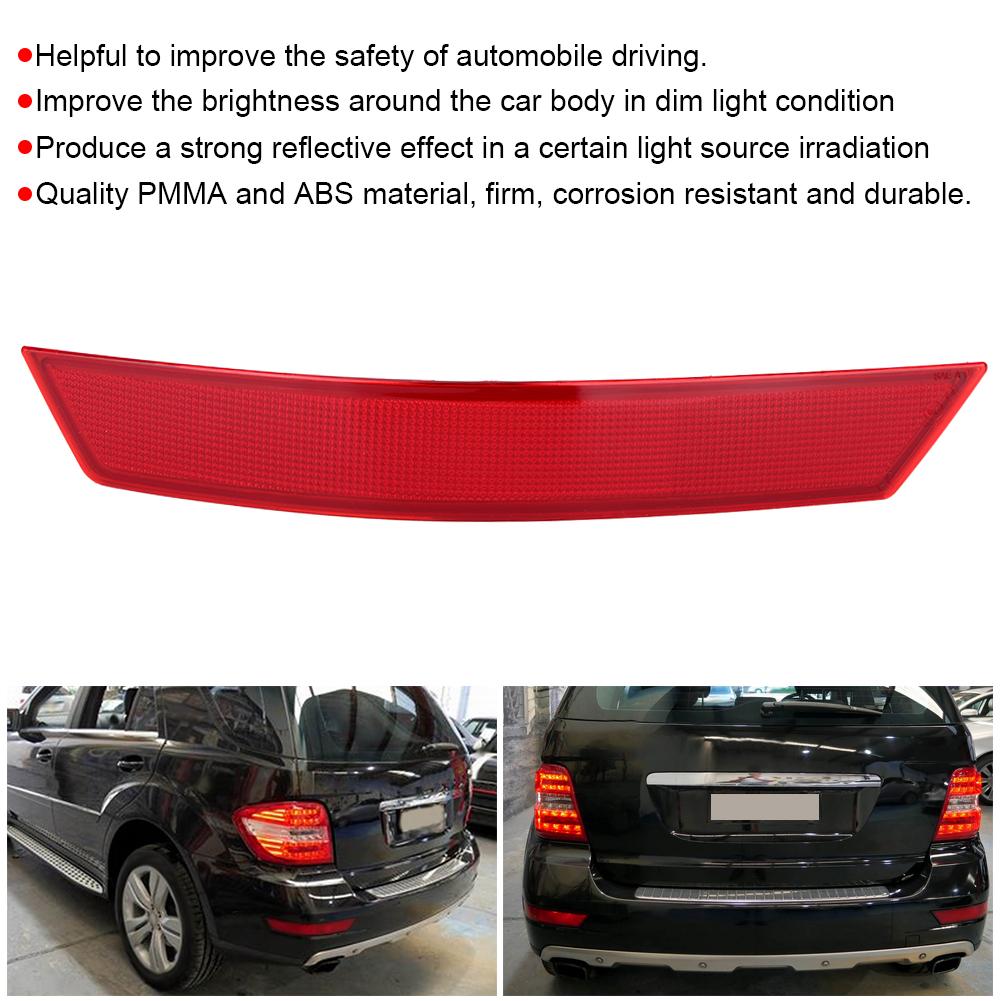 Auto Heckstoßfänger Reflektor Passend für Mercedes Benz W164 ML320 ML500 ML350(Links )